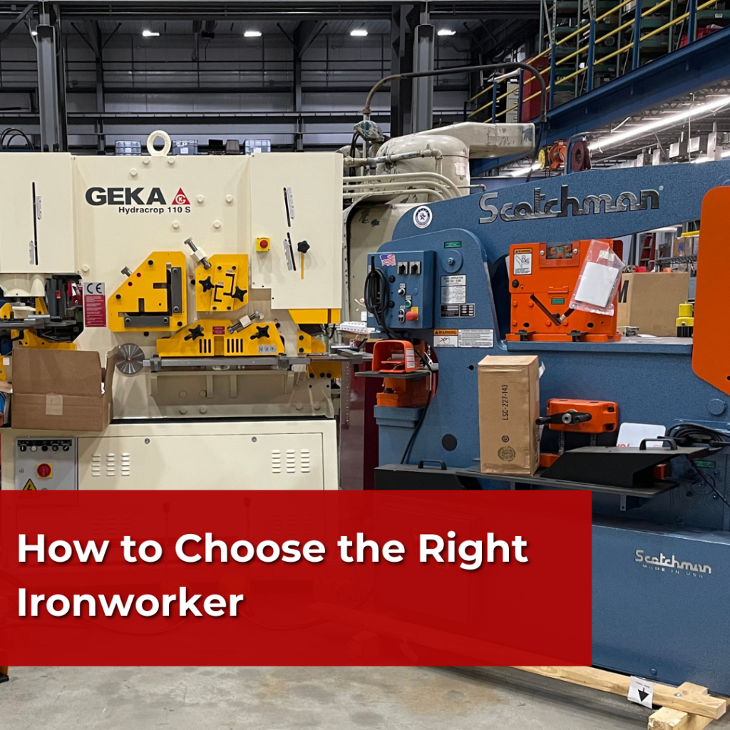 Ironworkers are powerful tools in many fabrication shops but is it right for you? Learn the basics about ironworkers and realize their potential in your shop.