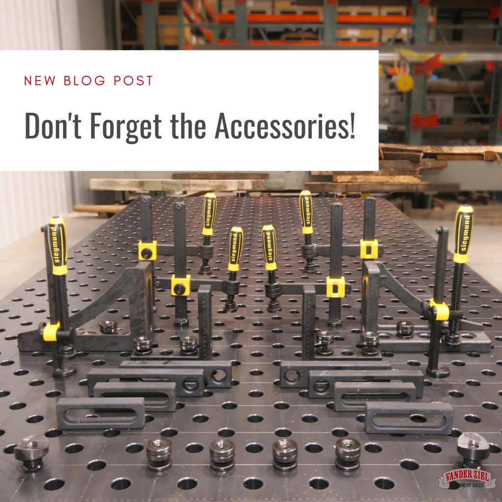 Don't Forget the Accessories for your Machine Tool Purchase​
