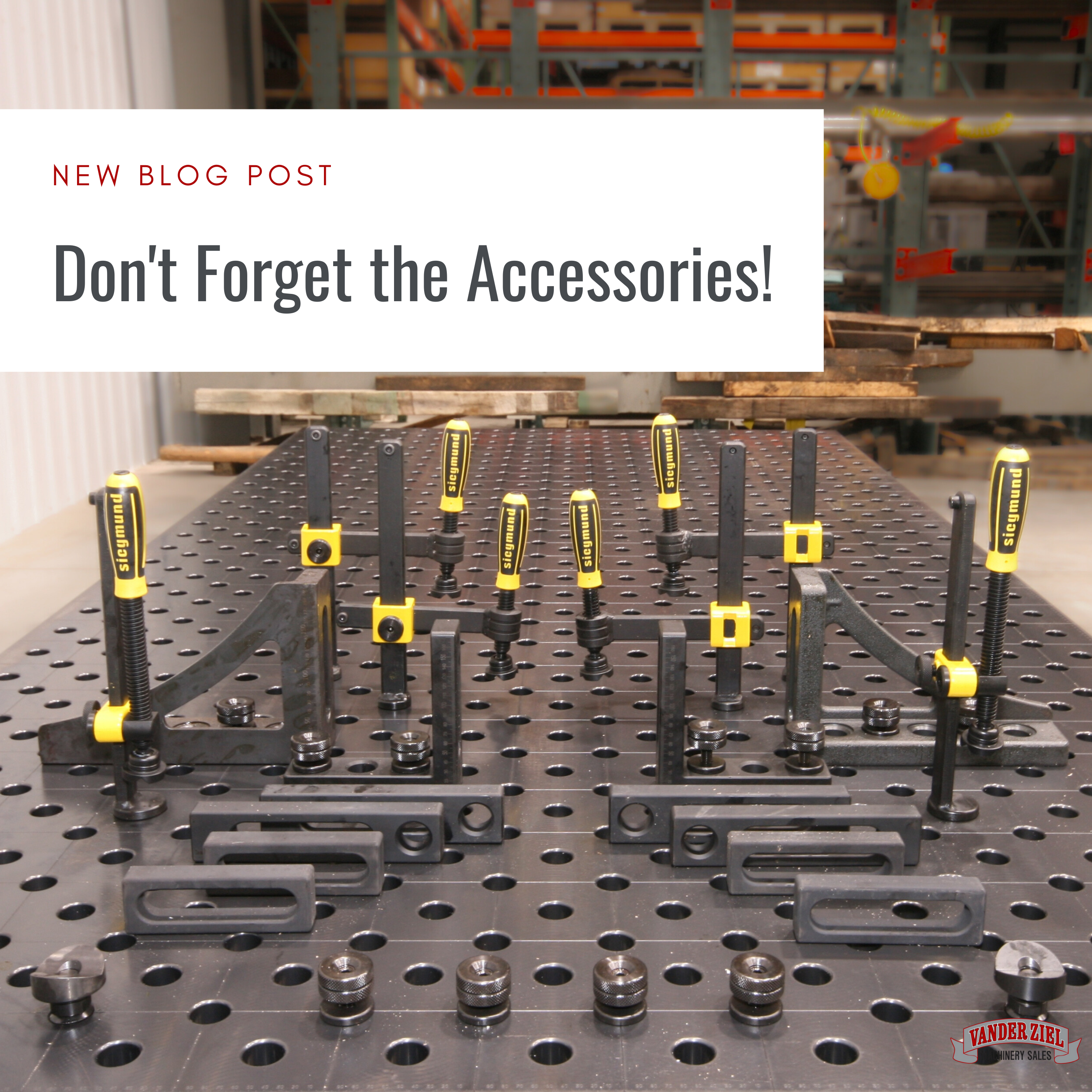 Don’t Forget the Accessories for your Machine Tool Purchase​